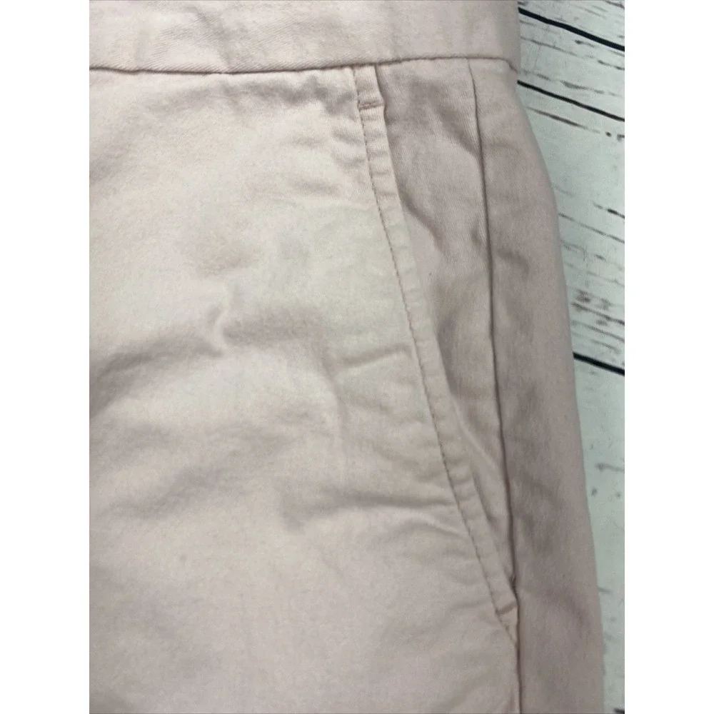 Old Navy Ultimate Slim Chino Shorts Pink Size 34 Solid Cotton Stretch Casual